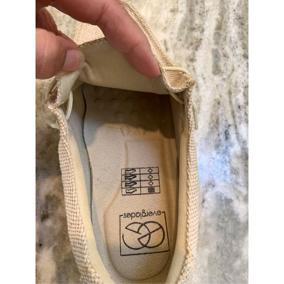 Taupe Canvas Shoes Size 9 #shoes #casual shoes - Picture 4 of 9